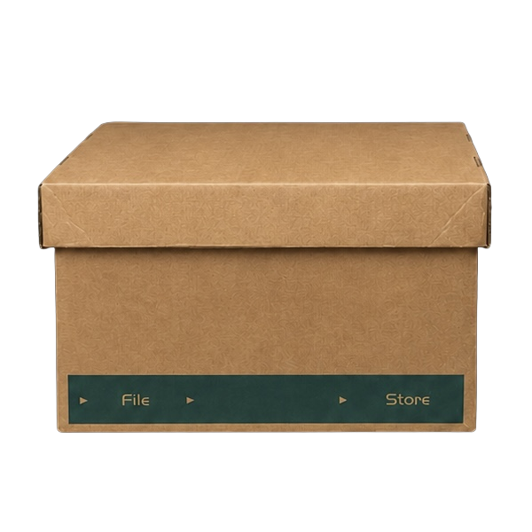 EZ PAC Letter-size File box